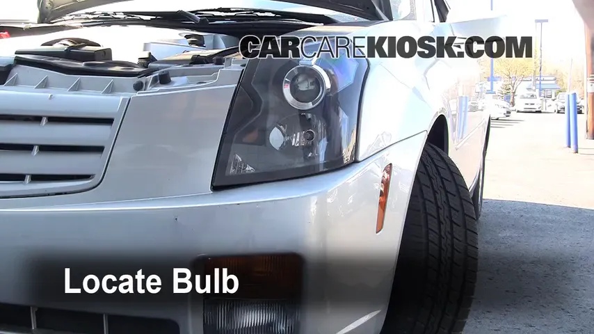 2006 Cadillac CTS 3.6L V6 Lights Headlight (replace bulb)
